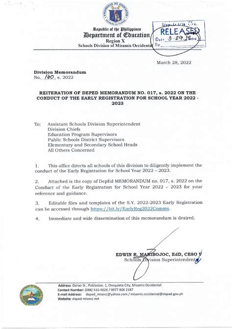 deped order 24 s. 2016|DM No. 160, s. 2024 – Reiteration of DepEd Order 07 s. 2022 .